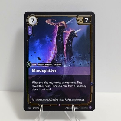 Riftbound Origins Mindsplitter Foil Card 192/298 League Of legends NM ...