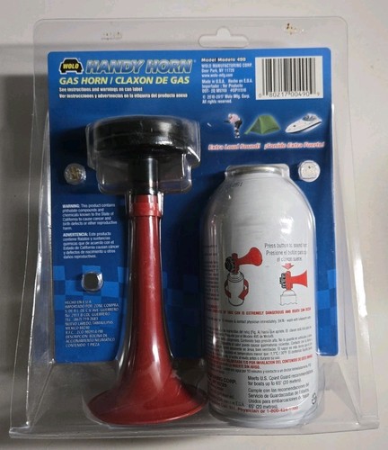 Bocina de aire portátil Wolo 490 116 dB 800 Hz - Imagen 2 de 6