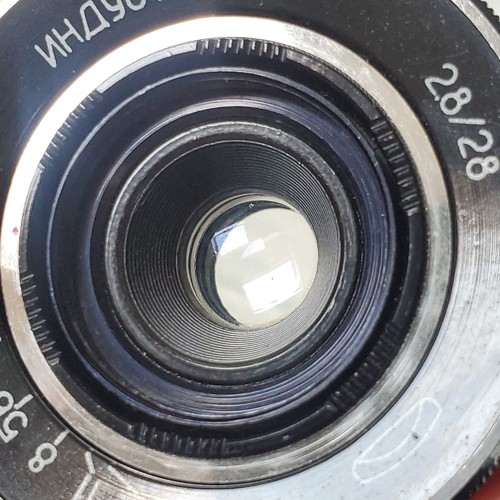 INDUSTAR-69 M39 28mm f/2.8 Wide Angle Pancake (lens for Chaika). - Picture 5 of 22