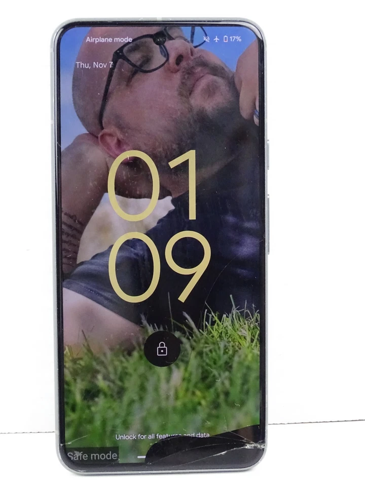 Smartphone Google Pixel 8 Pro 128GB Memoria (Bloqueado) Pantalla agrietada Hazel Foto 4 de 4