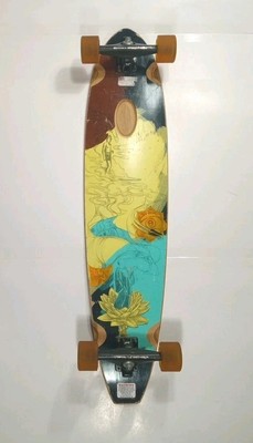 Vintage Sector 9 Longboard Skateboard Joel Tudor w/ Gullwing Trucks 38''