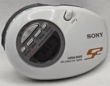Sony SRF-M85W S2 Sports Walkman Clip-On Radio AM/FM/Weather MEGA BASS Tested
