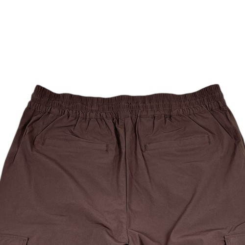 Fabletics Heights Cargo Pants Womens XL Inseam 28 Cacao Gorp Nylon Stretch New - Picture 4 of 13