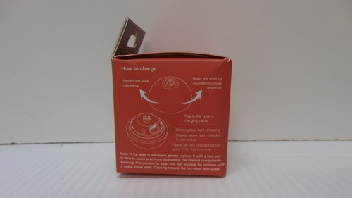 Interactive Automatic Bouncing Ball for Dogs Smart Vibrating Toy Small 2.2 inch - Picture 4 of 4