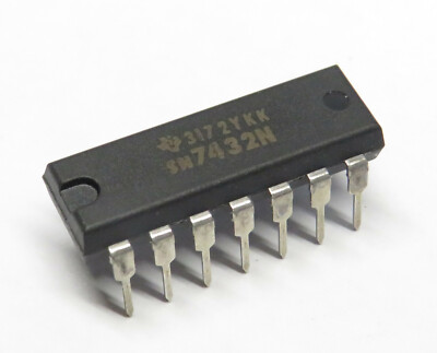 5 Stück SN7432N quad 2-input OR-gate, Texas Instruments
