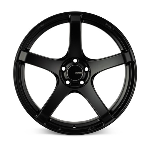 18x8 +45 Enkei KOJIN 5x114.3 Black Paint Wheels (Set of 4) - Picture 2 of 2