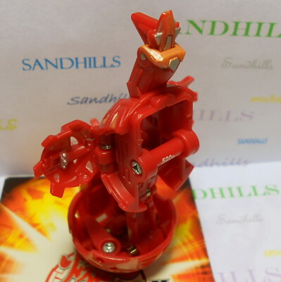 Bakugan Mega Nemus Red Pyrus New Vestroia 520G