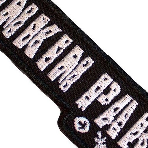 LINKIN PARK Iron-On Patch: BRACKET LOGO: Official Merchandise fan gift £pb - Imagen 3 de 9