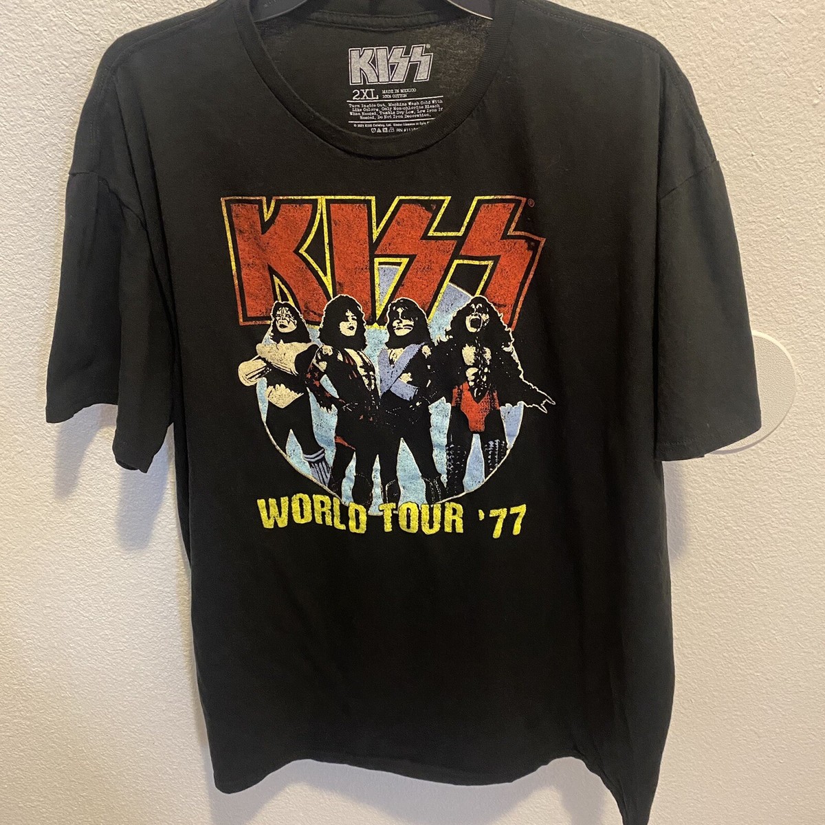 Kiss  ビンテージ　Tシャツ　アメリカ製 キッス KISS ビンテージ ロック バンド Tシャツ USA製 バンT