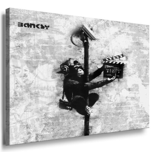 WANDBILDER XXL BANKSY LEINWAND BILDER GRAFFITI STREET ART KUNSTDRUCK c-547 - Bild 53 von 70