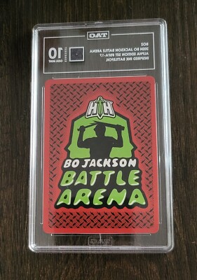 Bo Jackson Battle Arena Brian Bosworth Inspired Ink Auto /25 #BFA