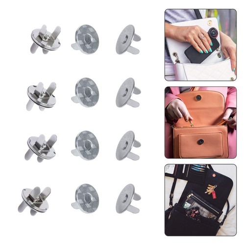 14/18mm Magnetisch Snap Verschluss Verbindungen Knopf Zubehör für Leder Taschen - Bild 2 von 55
