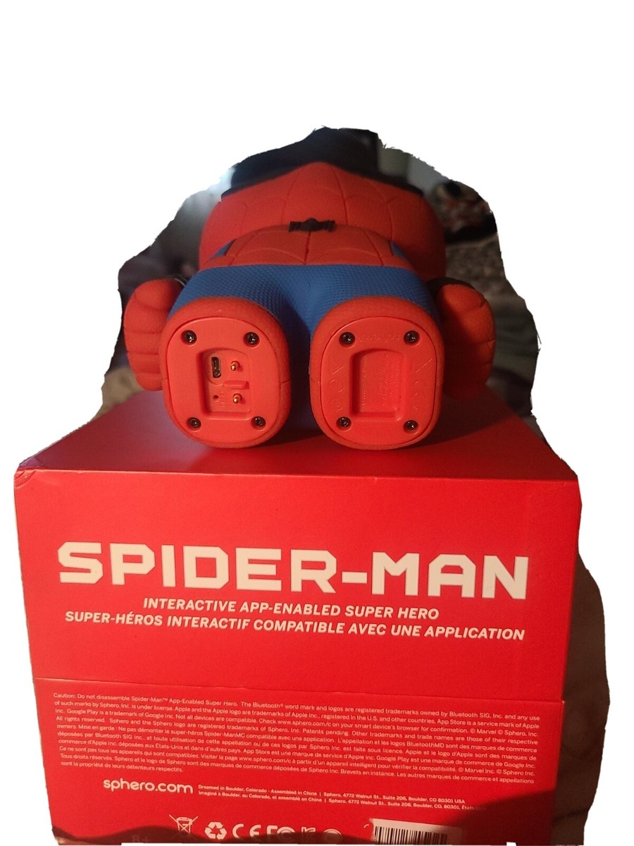 Spider-Man Sphero Marvel Comics Interactive Talking Super Hero