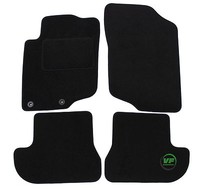 Velour FußMatten Autotepiche FüR Peugeot 207 CC 2007-2014 Bef. Rund