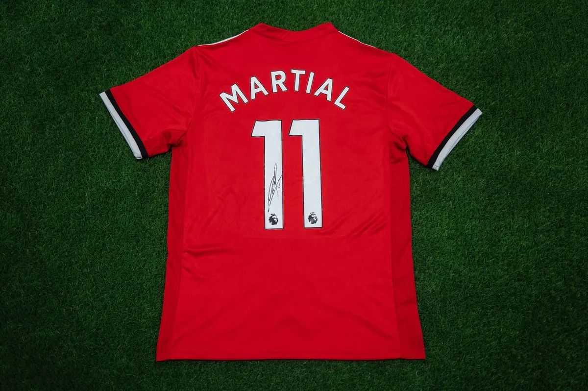 Martial jersey cheap number