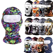 3D Cycling Motorcycle Ski Full Face Mask Balaclava Skull Cap Headgear Men Women