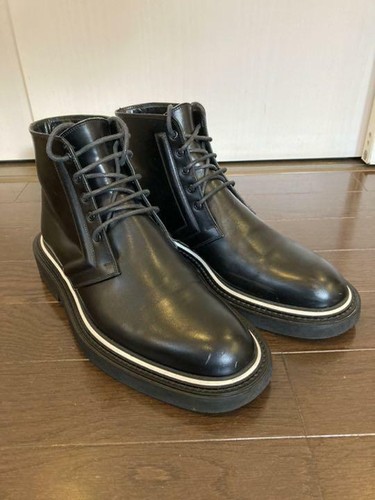 DIOR HOMME Leather Chukka Boots 39 
