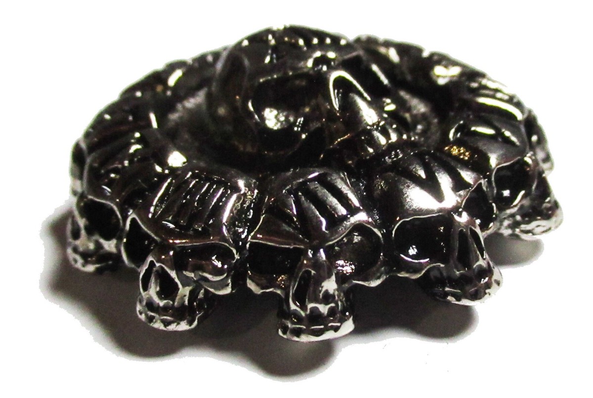 Broche Métal Vagues – NagaPatches, Métal Coulé, Argenté, Motif Vague