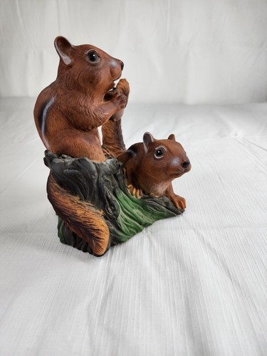 Art Line Garden Porch Patio Resin Figurine Squirrels Plastic 6” Realistic - Picture 7 of 9
