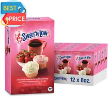 Zero Calorie Bulk Sweetener, 8 Oz. Box, 12 Pack, Granulated Sugar Substitute for