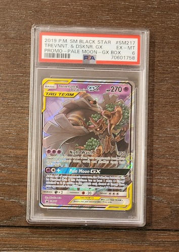 Trevenant & Dusknoir-GX graded PSA 6 for sale on eBay