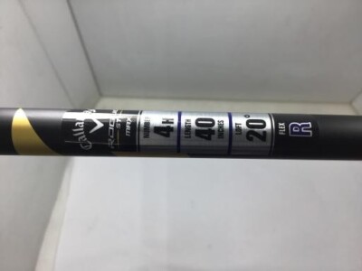 Callaway ROGUE ST MAX U4 Utility / 4w 20 Degree / Flex R VENTUS 5