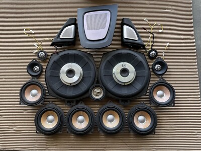 12-16 BMW M5 F10 Bang & Olufsen Subwoofers Speakers Complete