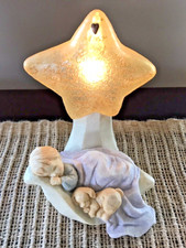 Now I Lay Me Down To Sleep Nightlight Sleeping Child  Puppy Lighted Star