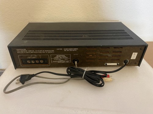 Sintonizador estéreo Pioneer TX-410 AM/FM esfera analógica facial plateada 120V 60Hz ROTO - Imagen 8 de 12