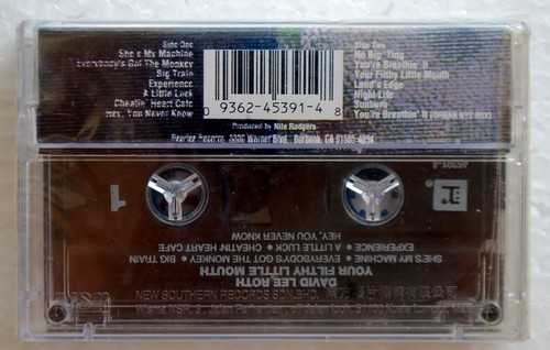 Your Filthy Little Mouth by David Lee Roth Rare 1994 Malaysia Cassette Brand New - Picture 2 of 3