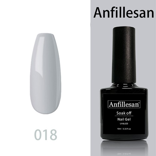 Anfillesan Nail Polish UV LED Soak Off Gel Polish Base Top Coat Gel Varnish 10ml - Picture 136 of 155