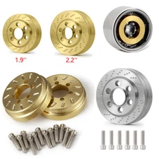 Brass Counterweight 1.9" 2.2" Wheel Weights for RC 1/10 SCX10 D90 TRX-4