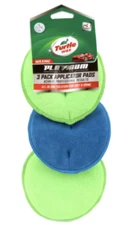 Turtle Wax Platinum Series Waxing Applicator Pads, Pack of 3 Pads