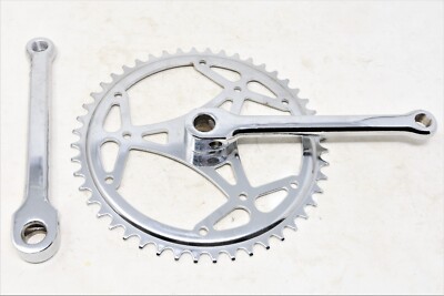 Thun Splint 48 Zähne 1/8'' Einzel Kettenradsatz Chrom 170mm Arm Oldtimer Fahrrad