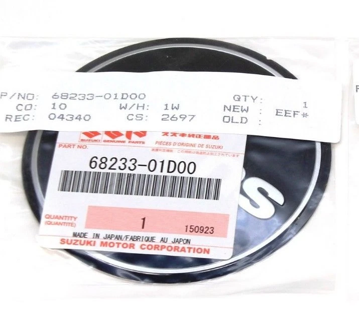 Insignia emblema lateral derecho 1989-2002 GS500E Magneto (ver notas) #J185 Foto 4 de 4