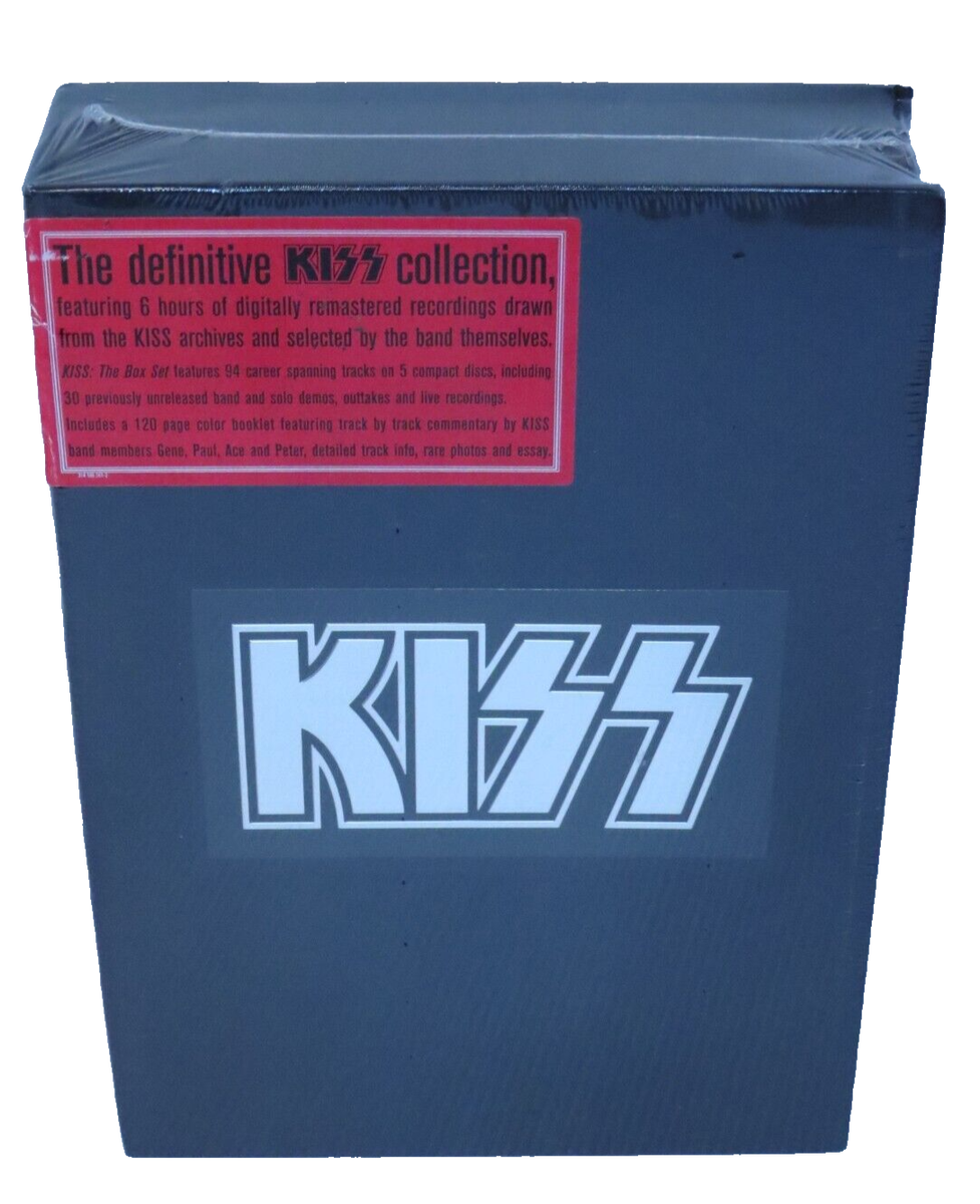 KISS DEFINITIVE COLLECTION 5 CD BOX SET FACTORY SEALED 2001