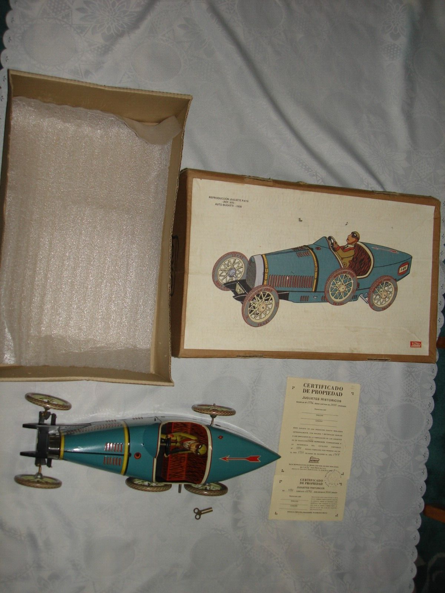 ミニカー Vintage paya wind Up Limousine Coupe 841 Vintage Paya Wind-Up Limousine Coupe 841 Tin Litho Toy Car