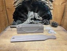 Half-Moon Box Call Kit  Walnut w/ Walnut sides and Walnut  Lid Unfinished