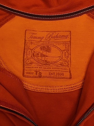 Tommy Bahama Pullover Viertelreißverschluss rot Herren 1XB Pima Baumwolle - Bild 7 von 18