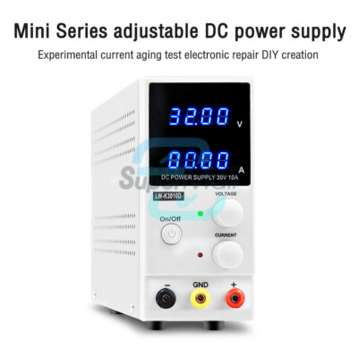 30V 10A Single-phase DC Power Supply 4 Digits Adjustable Power Supply LW-K3010D
