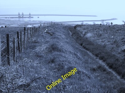 Photo 12x8 Coastal View From Track Port Talbot Lovely industrial views can c2009