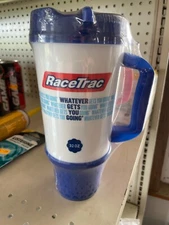 NEW Sealed RaceTrac 32oz Thermo Insulated Travel Mug Whirley Drink Works