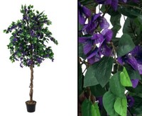Bougainvillea Kunstbaum Mit Lavendel Farbige BlüTen, HöHe 180Cm Von Ibizanos