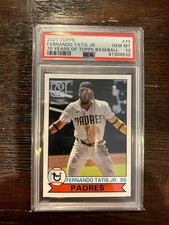 Fernando Tatis Jr., 70 Years of Topps Baseball #29 - 2021 Topps - PSA 10 GEM MT