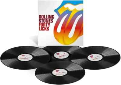 THE ROLLING STONES - FORTY LICKS - 4-LP SET - HEAVYWEIGHT VINYL - BRAND NEW!