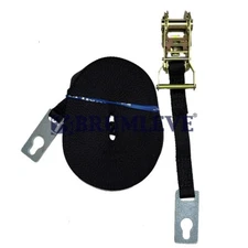 Brumleve® Center Ridge Strap Kit with Ratchet 1 inch x 46 feet / Keyhole Plates