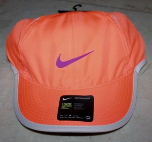 neon orange nike hat