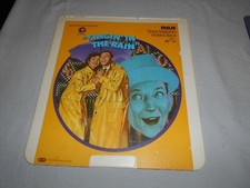 Singin 'in The Rain CED Videodisc Tape Movie Gene Kelly 1981 VINTAGE
