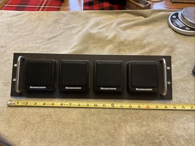Ham Amateur Radio Receiver Transceiver 19  4 Speaker Panel Mount Audio Monitor
