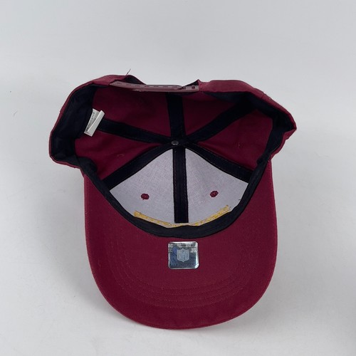 NFL Washington Commanders Baseball Cap Mens Burgundy Adjustable Snapback Hat - Picture 6 of 7